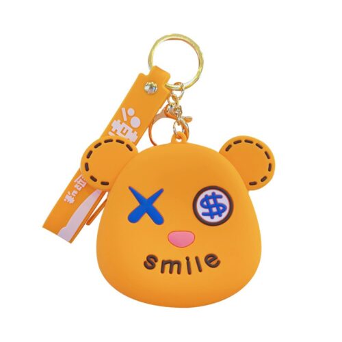 Silicone Coin Purse Keychain