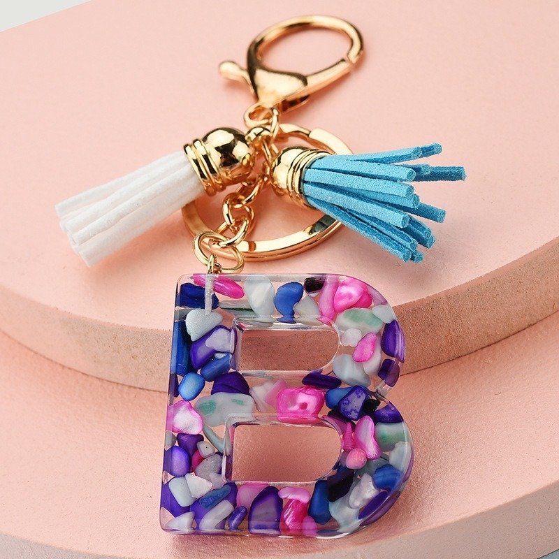 Acrylic letter keychain - Image 3