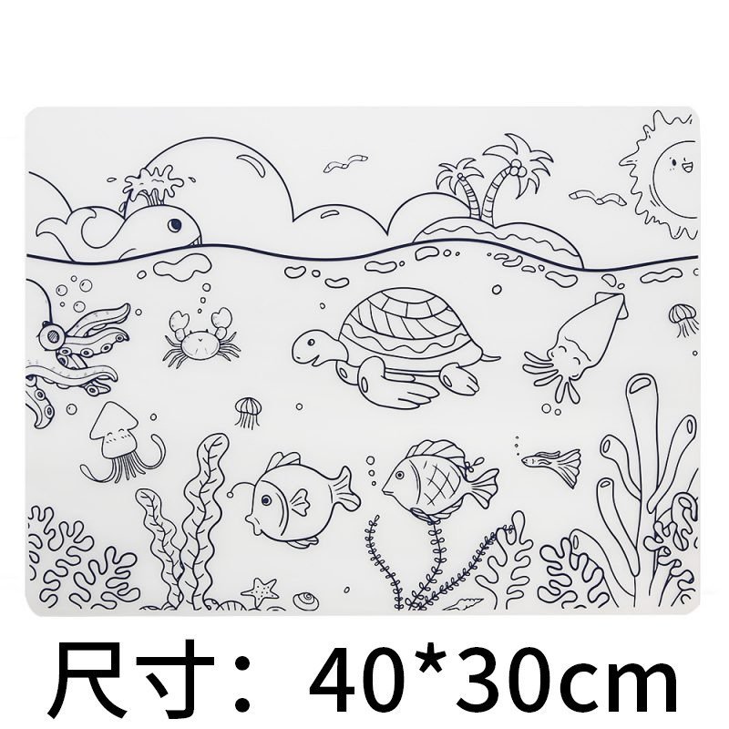 Silicone Coloring Kid Mat - Image 2
